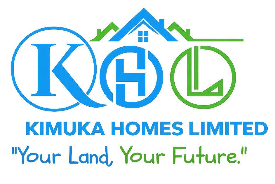 Kimuka Homes logo representing affordable plots for sale in Kitengela and trusted land investment in Kenya